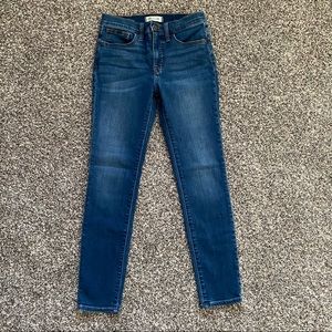 Madewell 9” Mid-Rise Skinny Jeans